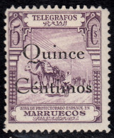 Marruecos Morocco Telégrafos T- 32 1935 Camello Camel MNH - Marocco Spagnolo