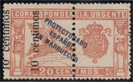 Marruecos Morocco 66hdha 1920 Alfonso XIII MH - Spanish Morocco