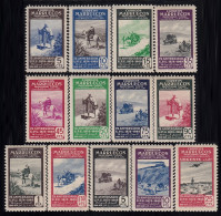 Marruecos Morocco 312/24 1949 LXXV Aniversario De La UPU MNH - Spanisch-Marokko