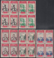 Marruecos Morocco 325/29 Bl.4 1950 Pro Tuberculosos MNH - Spaans-Marokko