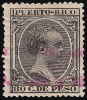 Puerto Rico 166 1898/99 Alfonso XIII MH - Porto Rico