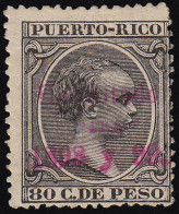 Puerto Rico 166 1898/99 Alfonso XIII MH - Porto Rico