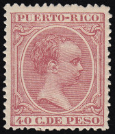 Puerto Rico 114 1894 Alfonso XIII MNH - Puerto Rico