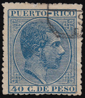 Puerto Rico 69 1882/84 Alfonso XII Usado - Puerto Rico