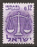Israël Israel 1961 N° 192 Iso O Courant, Signe Du Zodiaque, Astrologie, Système Solaire, Balance, Pesée, Justice, Poids - Used Stamps (without Tabs)