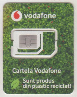 ROMANIA - Cartela Vodafone Recycled 3, Vodafone GSM Card, Mint - Rumania