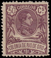 Río De Oro 50 1909 Alfonso XIII MNH - Rio De Oro