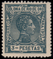 Río De Oro 30 1907 Alfonso XIII MNH - Rio De Oro