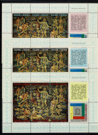 Burundi 1966 - Bl 11, 13, 15** + Bl 12, 14, 16** MNH  - UNESCO (8 Scans) - Ongebruikt