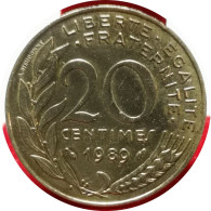 Monnaie France - 1989 - 20 Centimes Marianne - 20 Centimes