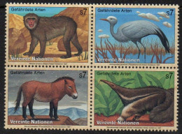 Nations Unies Vienne Espèces Menacées- Endangered Animals 1997  XXX - Unused Stamps