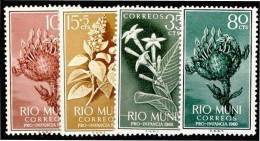 Rio Muni 10/13 1960 Flora MNH - Rio Muni