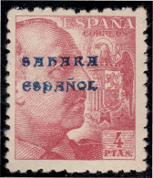 Sahara 61 1941 Sello De España De 1940 MNH - Spanische Sahara