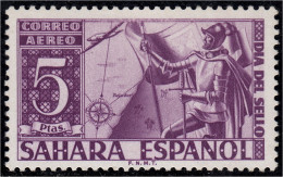 Sahara 86 1951 Día Del Sello MNH - Spanische Sahara