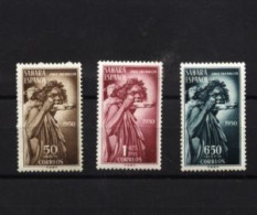 Sahara 83/85 83/5 1950 Pro Indígenas MNH - Sahara Espagnol