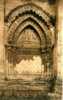 CPA -  AULNAY-DE-SAINTONGE - EGLISE ROMANE - DETAIL DE FACADE - Aulnay