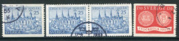 SWEDEN 1953 700th Anniversary Of Stockholm Used.  Michel 383-84 - Usati