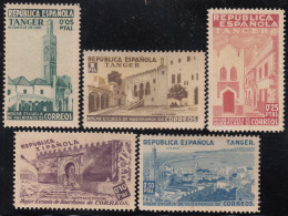 Tanger  Beneficencia B- 1/5 1937 Vista Landscapes MNH - Otros & Sin Clasificación