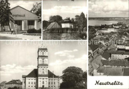 72457622 Neustrelitz Sporthalle Zierker See Stadtkirche Ortsansicht Neustrelitz - Neustrelitz