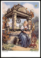 ALTE POSTKARTE MÄRCHEN FRAU HOLLE HANS WOLFF VON PONICKAU Mother Hulda Fairy Tale Ansichtskarte AK Cpa Postcard - Märchen, Sagen & Legenden