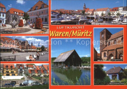 72457466 Waren Mueritz Luftkurort Neuer Markt Stadthafen Mueritzwasserhaus Georg - Waren (Mueritz)