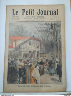 Le Petit Journal N°228 – 31 Mars 1895 - Fauves Jardin Des Plantes Rotonde Paris - Pierri Ismaillolo Lutte - 1850 - 1899