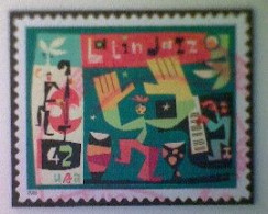 United States, Scott #4349, Used(o), 2008, Latin Jazz, 42¢, Multicolored - Gebruikt