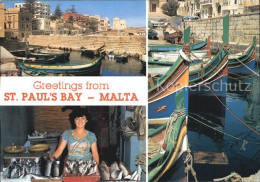 72457308 St Pauls Bay Fishing Village Fish Vendor St Pauls Bay - Malta