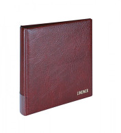 Lindner 1400-W Carpeta De Anillas RONDO REGULAR, Rojo - Zubehör