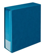 Linder 1302-B Multi Collect: Carpeta De Anillas 1300 + Estuche 1301, Azul - Materiale