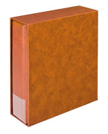 Linder 1302-H Multi Collect: Carpeta De Anillas 1300 + Estuche 1301, Bronceado - Materiale