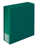 Linder 1302-G Multi Collect: Carpeta De Anillas 1300 + Estuche 1301, Verde - Materiale