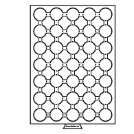 Leuchtturm 335354 Bandeja Para Monedas 35 Divisiones Para CAPS 26, Color Humo - Zubehör