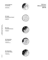Lindner MU20E18 Hojas Individuales Pre-impresas Publica M Para Monedas De 20 E - Zubehör