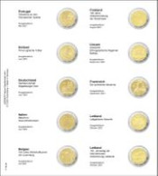 Lindner 1118-32 Hojas Individuales Para Monedas Conmemorativas De 2 Euros - Zubehör