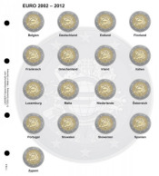 Lindner 1118-8 Hojas Individuales Para Monedas Conmemorativas De 2 Euros - Zubehör