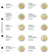 Lindner 1118-11 Hojas Individuales Para Monedas Conmemorativas De 2 Euros - Zubehör