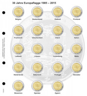 Lindner 1118-15 Hojas Individuales Para Monedas Conmemorativas De 2 Euros - Zubehör