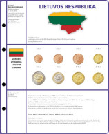 Lindner 8450-22 Página Ilustrada: Juegos De Monedas EURO - Zubehör