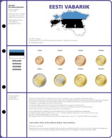 Lindner 8450-20 Página Ilustrada: Juegos De Monedas EURO - Zubehör
