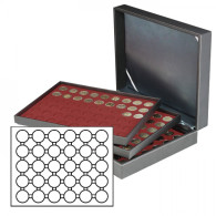 Lindner 2365-2626E Estuche Para Monedas NERA XL Con 3 Tableros Y Plantillas Pa - Materiale