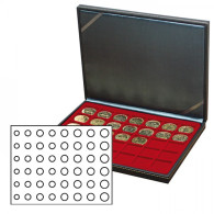 Lindner 2364-2906E Estuche Para Monedas NERA M Con Plantilla Para Monedas En C - Materiale