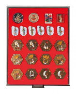 Lindner 2457 Bandeja De Colección Para Pins / Medallas - Zubehör