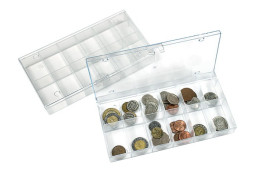 Lindner 4822P Cajas Coleccionables Apilables Con 12 Arreglos - Materiale