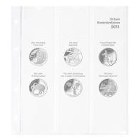 Lindner 1108D11 Hoja Pre-impresa Karat Para Monedas Conmemorativas De 10 Euros - Zubehör