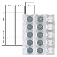 Lindner MU15 Hojas Multi Collect Para 15 Monedas De Hasta 42 Mm - Zubehör