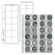 Lindner MU24 Hojas Multi Collect Para 24 Monedas De Hasta 34 Mm - Matériel