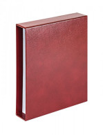 Lindner 810D-W Estuche Rojo Vino (para Ringbinder Karat) - Materiale