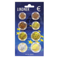 Lindner 2250EP  Display De Cápsulas Para Monedas Para Una Serie De Monedas Eur - Materiale