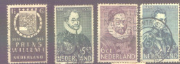 Postzegels > Europa > Nederland > Periode 1891-1948 (Wilhelmina) > 1930-48 > Gebruikt No. 252-255 (11872) - Usados